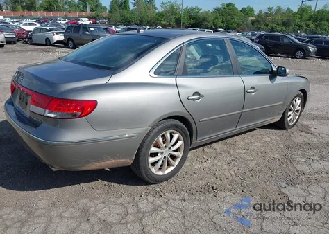 2008 Hyundai Azera Limited из США, поврежденный, VIN KMHFC46F68A333650